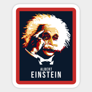 Albert Einstein Sticker